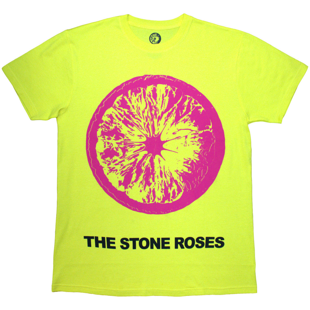 The Stone Roses Unisex T-Shirt: Pink Lemon (Yellow)