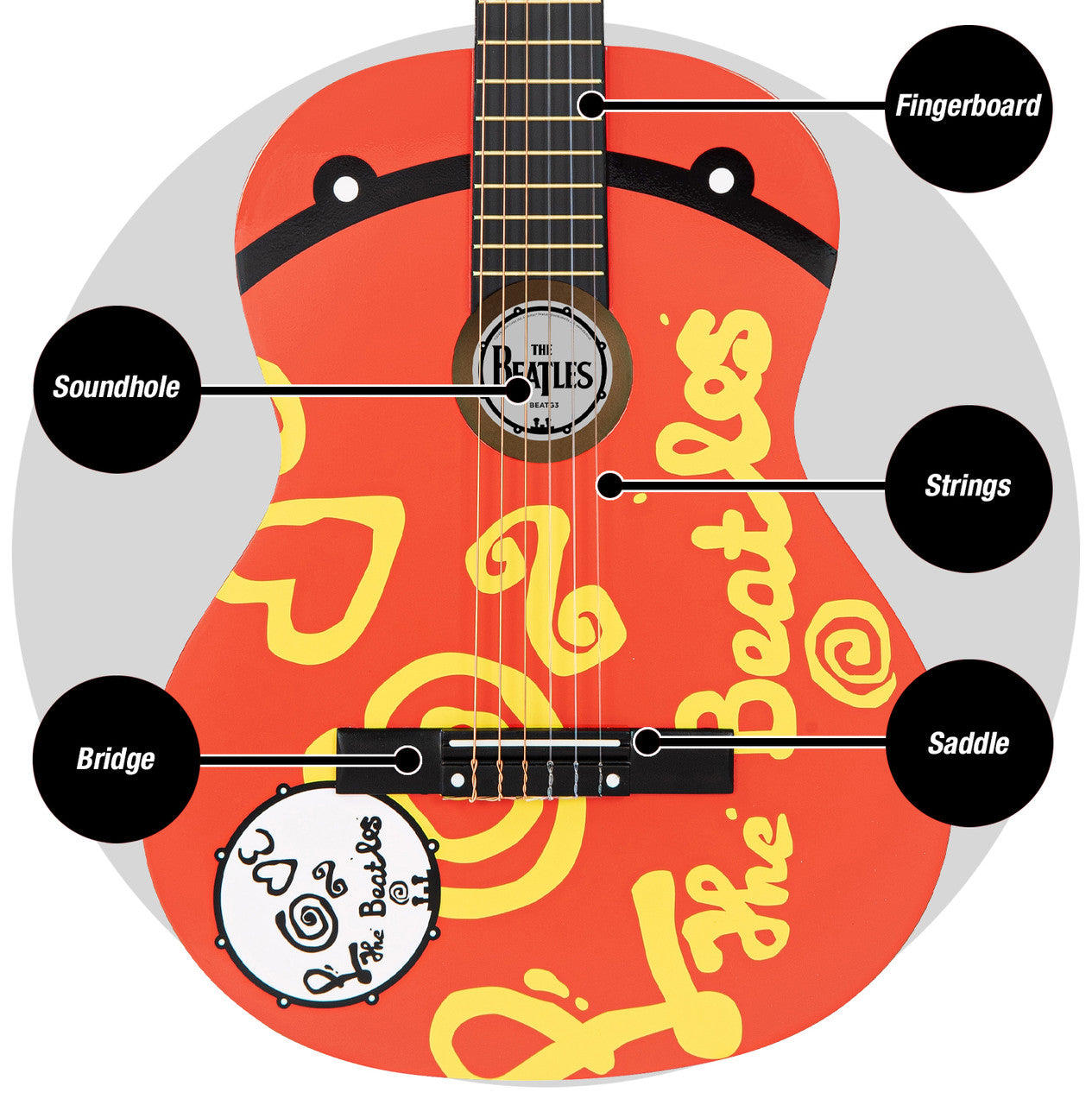 The Beatles Junior Guitar: Love