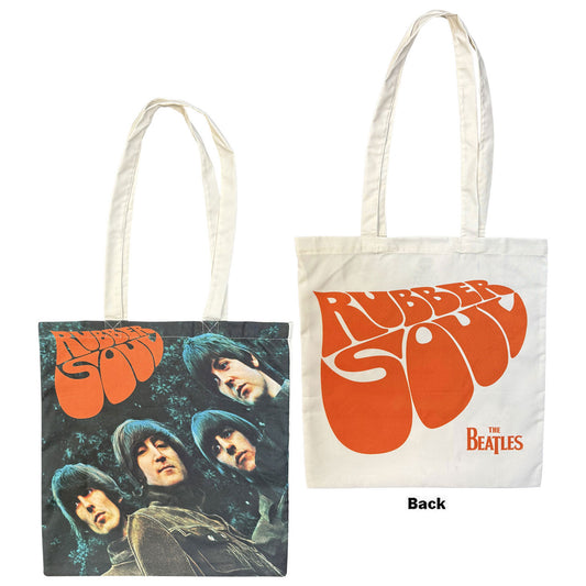 The Beatles Cotton Tote Bag: Rubber Soul