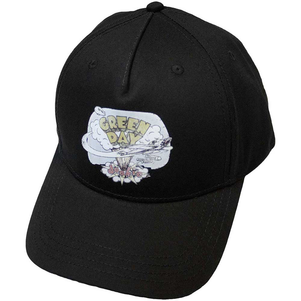Green Day Unisex Baseball Cap: Dookie (Black)