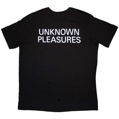 Joy Division Unisex T-Shirt: Lone Pulsar (Black) (Back Print)
