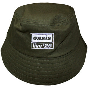 Oasis Unisex Bucket Hat: Live '25 Logo
