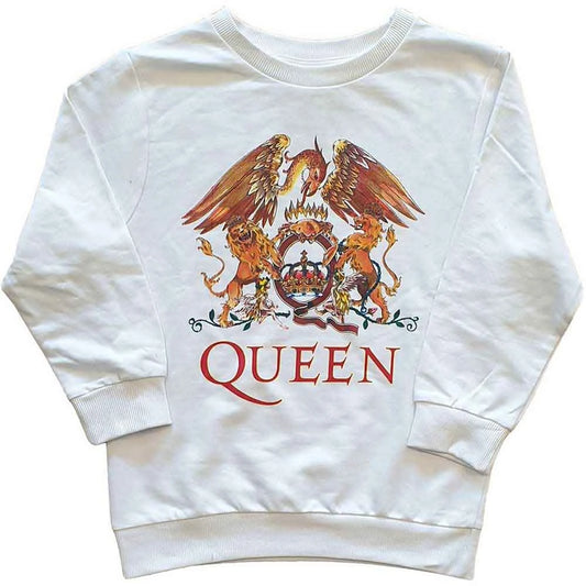 Queen Kids Sweatshirt: Classic Crest