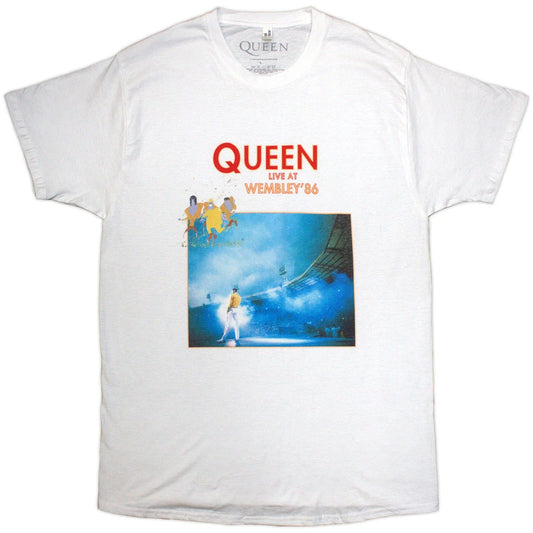 Queen Unisex T-Shirt: Wembley '86