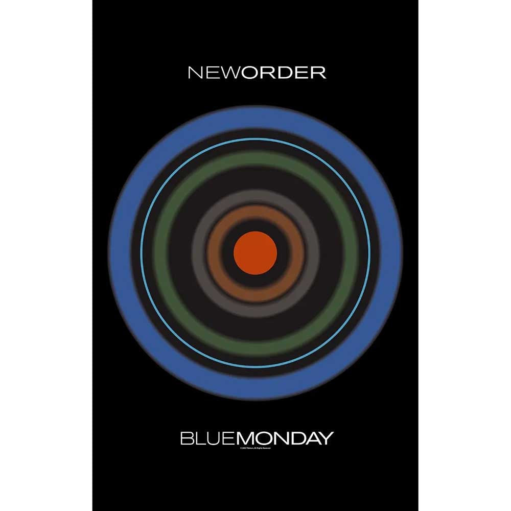 New Order Textile Poster: Blue Monday